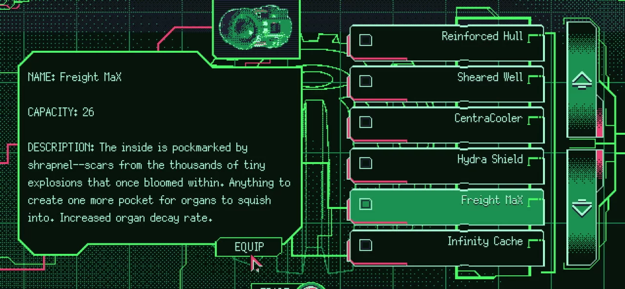 Space Warlord Organ Trading Simulator