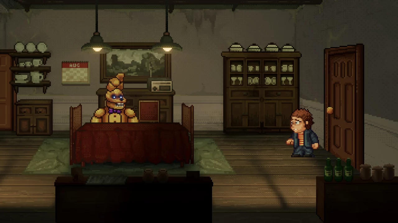 Скриншот игры Five Nights at Freddys: Into the Pit