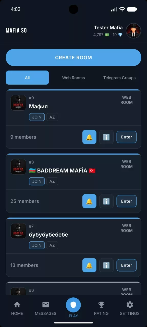 Mafia SO: Online Mafia