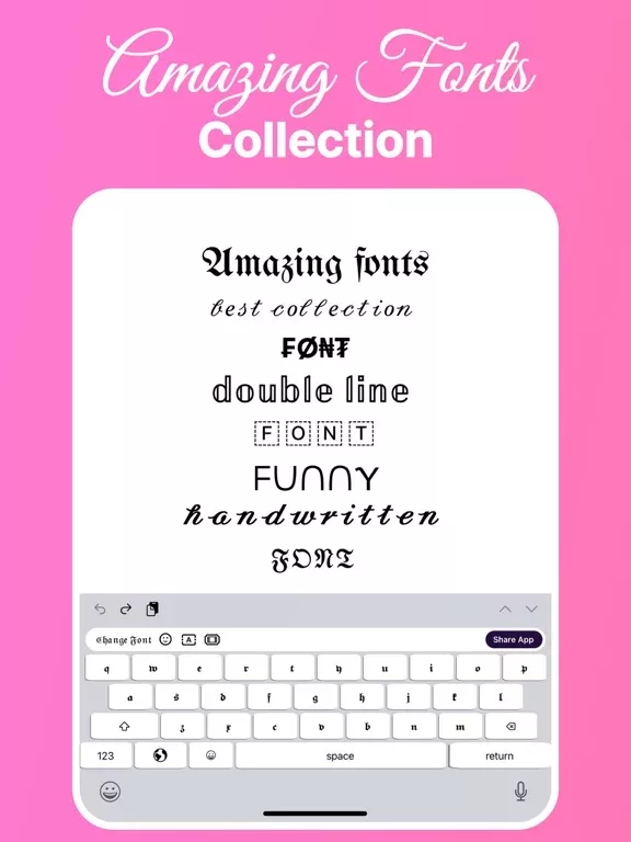 Fonts: Keyboard & Font Art