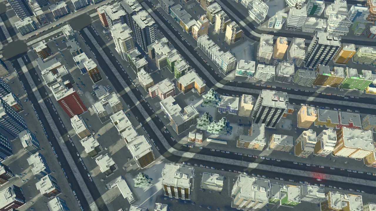 Cities Skylines - Snowfall