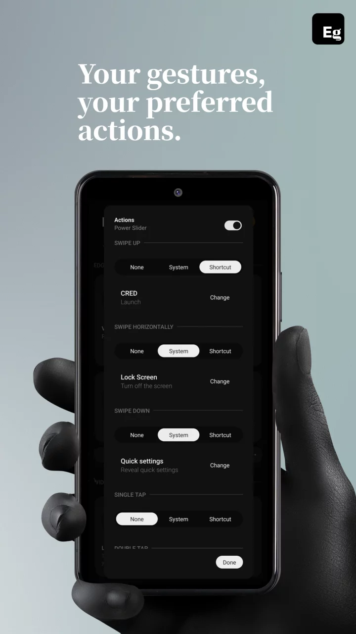 Edgest Edge Gestures & Control
