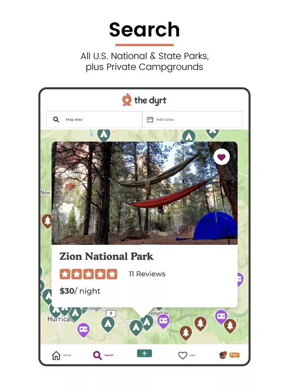 The Dyrt: RV & Free Camping