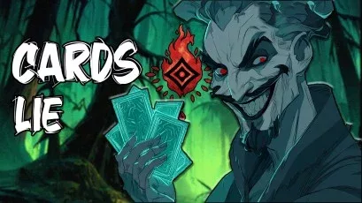 Cards lie