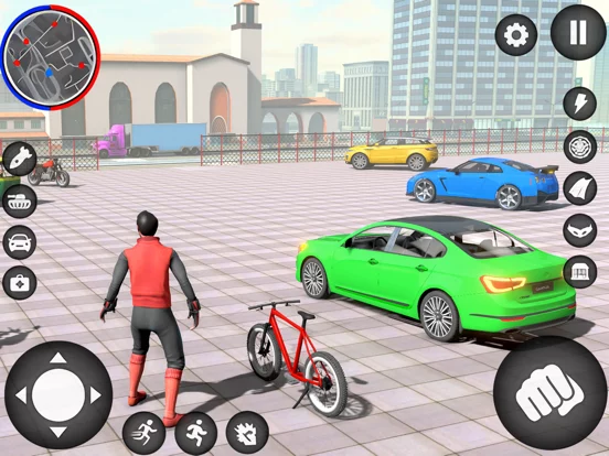 Spider Rope Hero Fighter Game