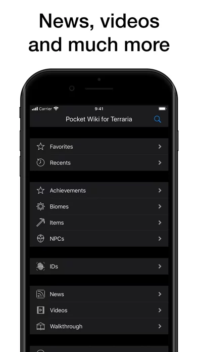 Pocket Wiki for Terraria