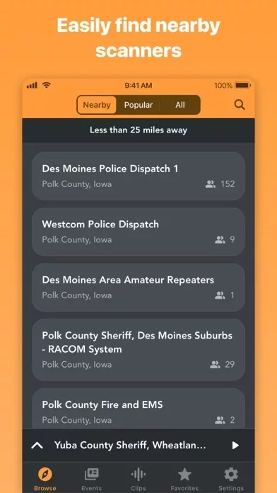 Police Scanner Radio & Fire