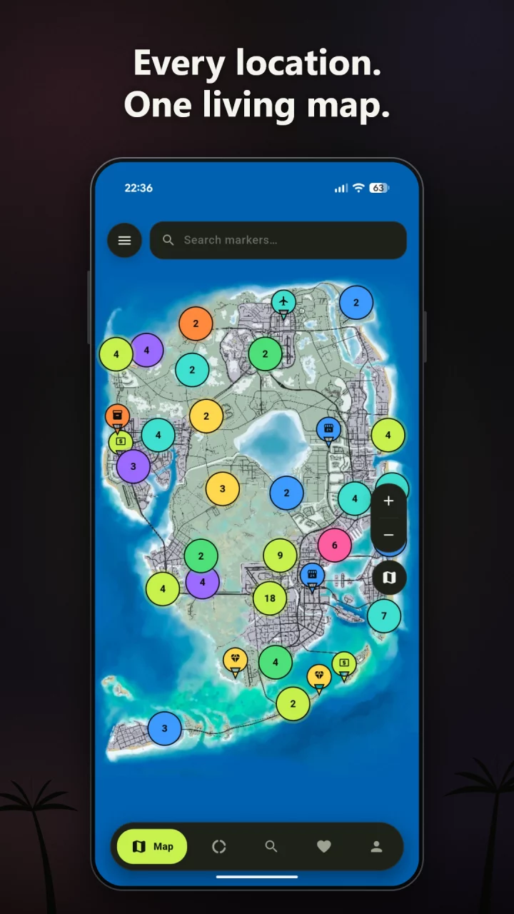GTA 6 Map & Collectibles