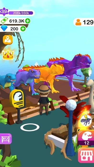 Dino Tycoon -строительная игра
