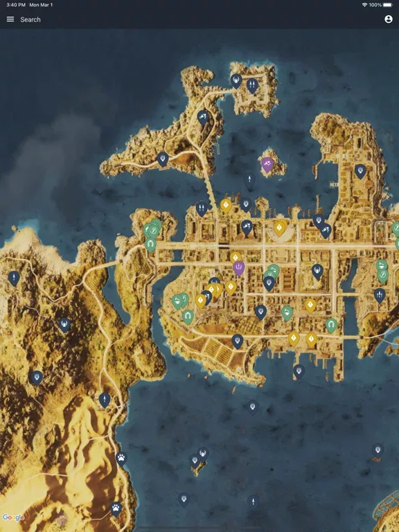 Unofficial Map: AC Origins