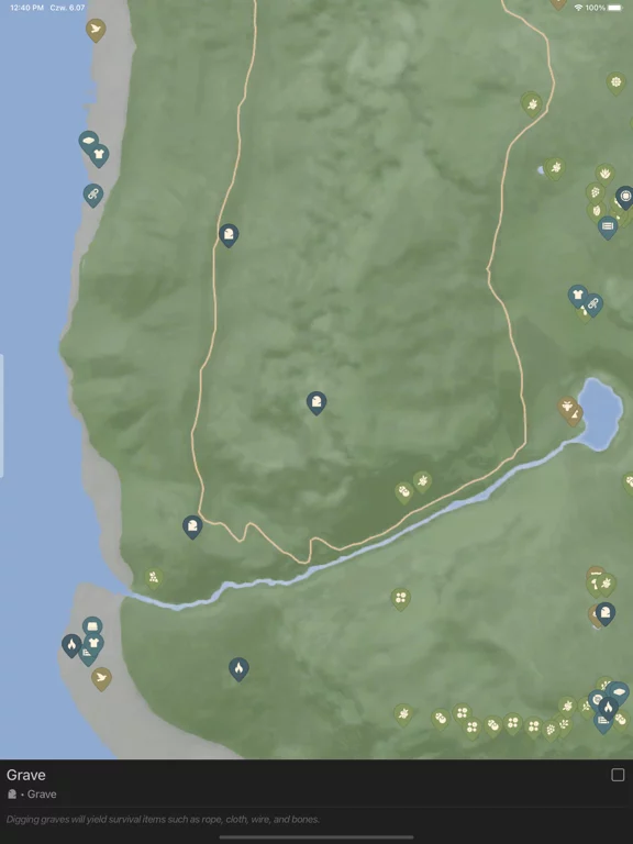 Map for Sons of the Forest