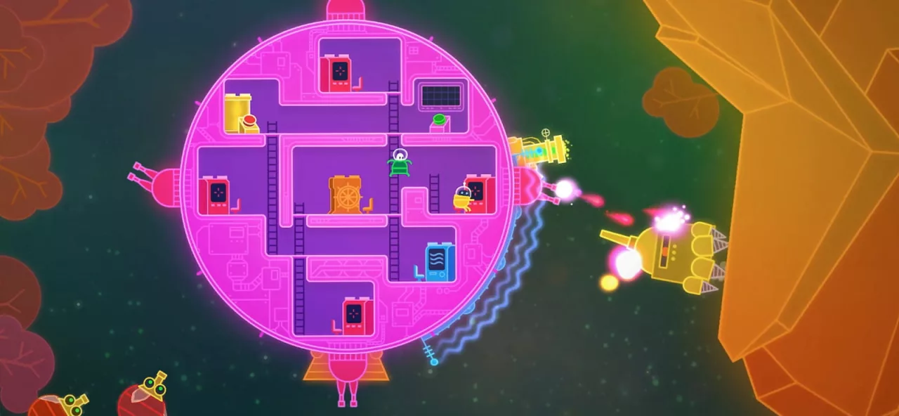 Lovers in a Dangerous Spacetime