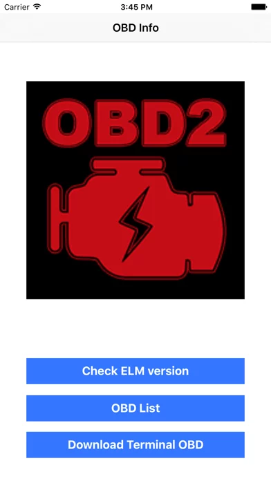 Elm327 OBD Info