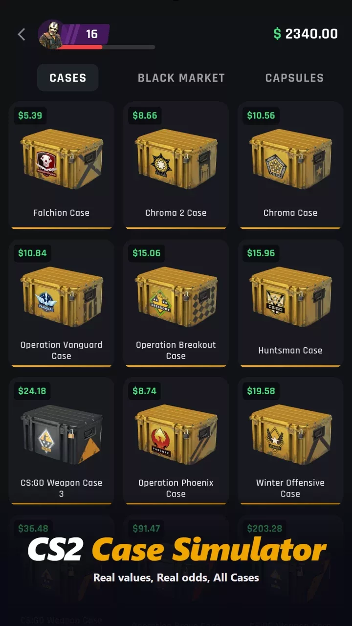 CS2 Case Simulator