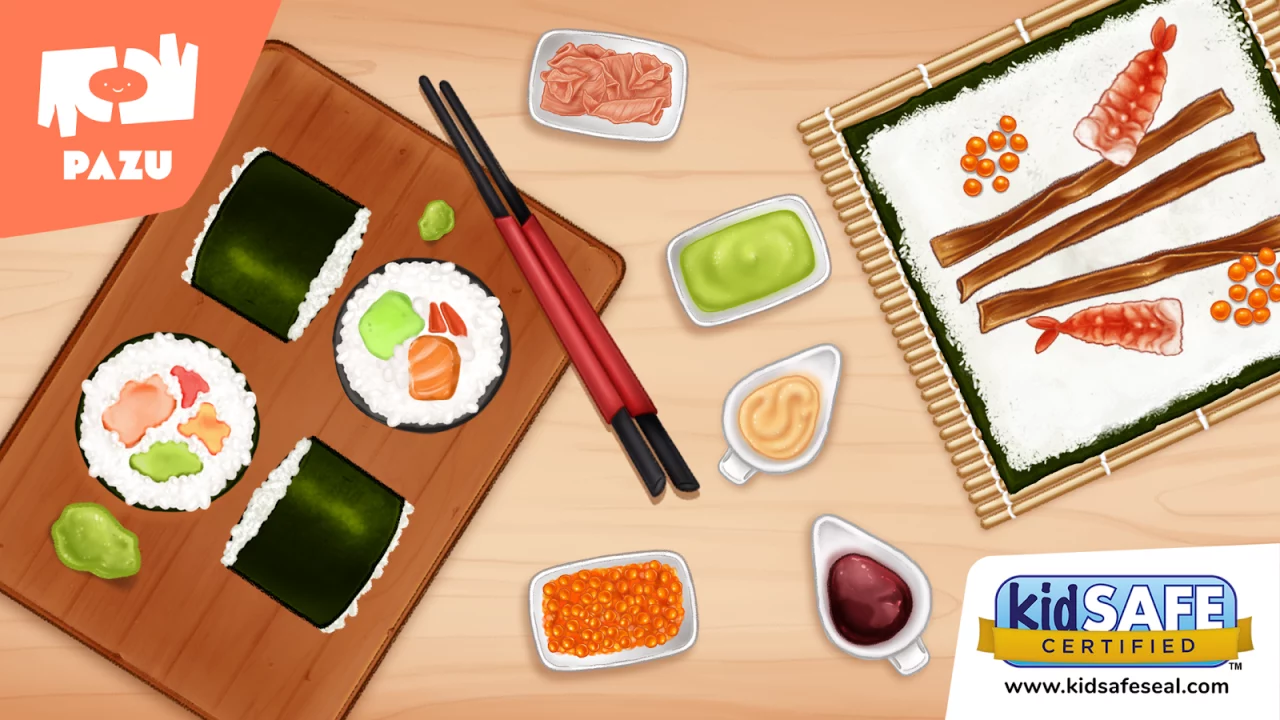 Sushi Maker Kids Cooking Games