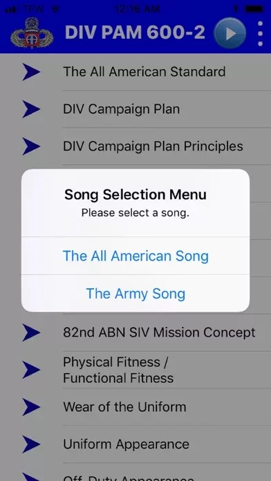 82 Airborne Division Pam 600-2
