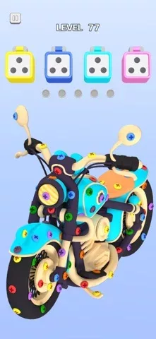 Screw Sort 3D - Болты и гайки