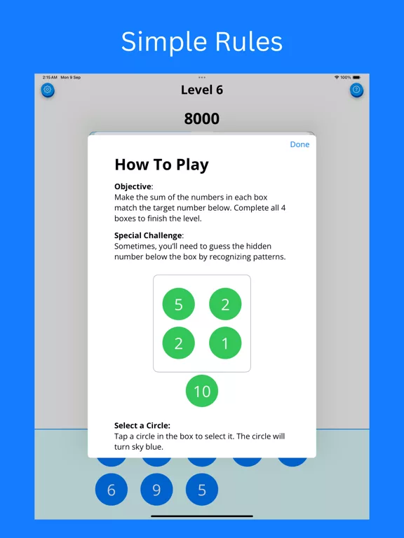Number Quads - Math Puzzles