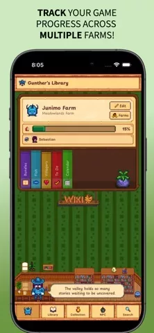 Gunthers Library for Stardew