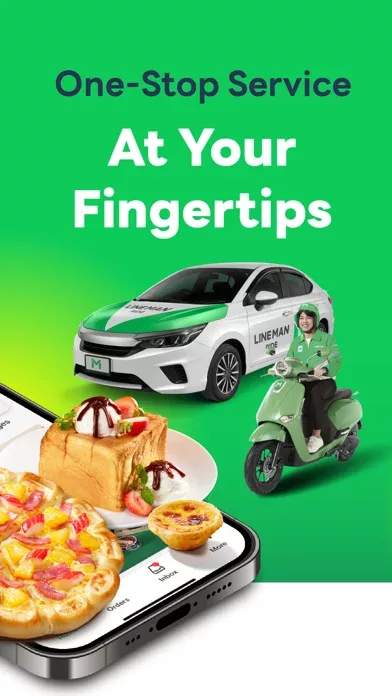 LINE MAN: Food Delivery & more