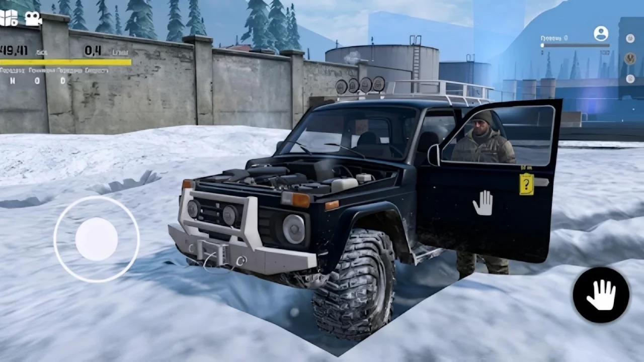 Offroad Snow: Driving Runner