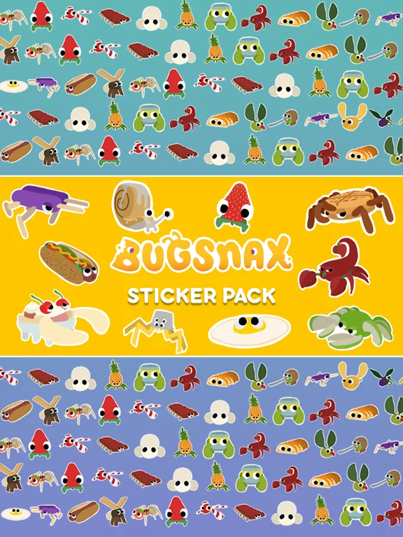 Bugsnax Stickers