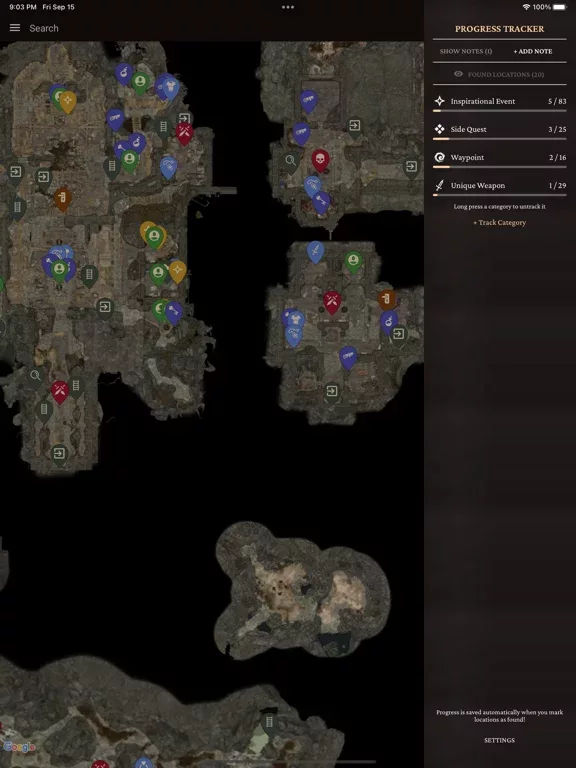 MapGenie: BG3 Map