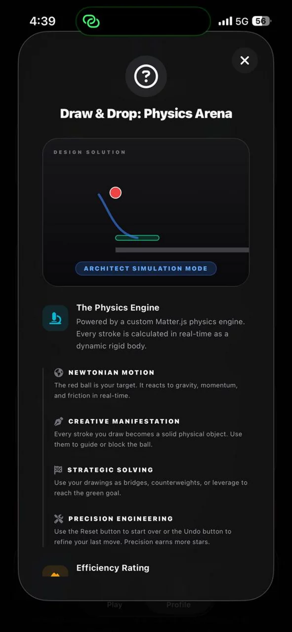 Draw & Drop: Physics Puzzle