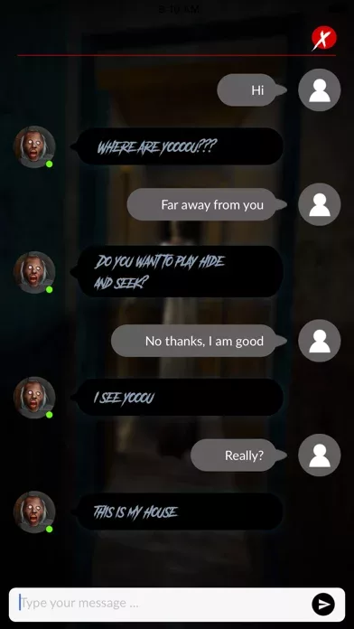 Scary Granny Contact Game