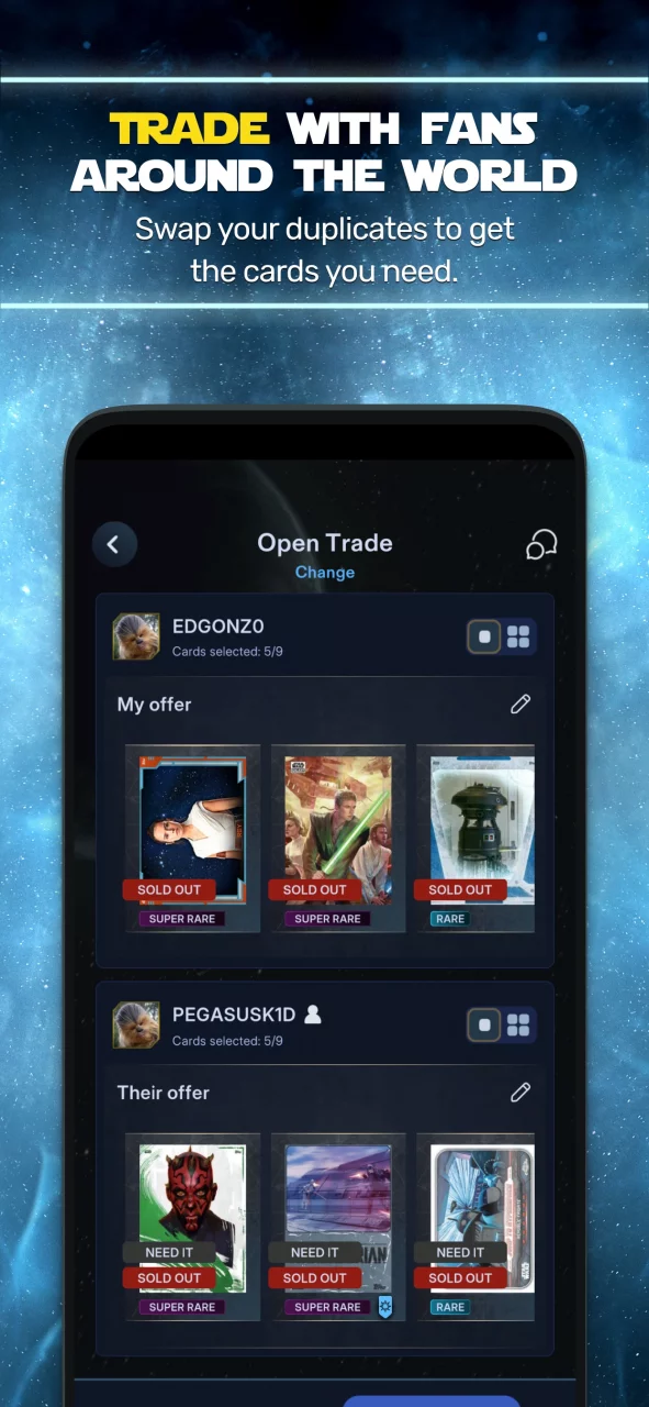 Star Wars™ Card Trader