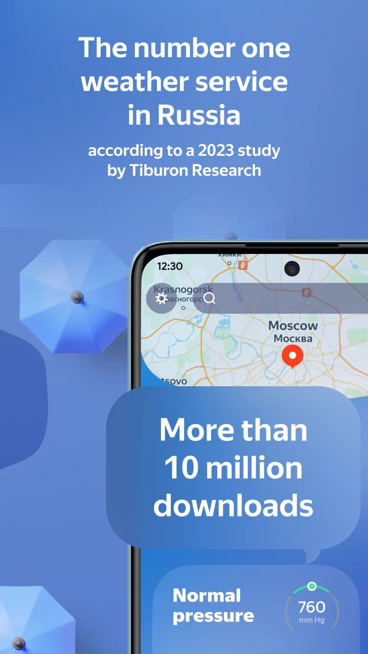 Yandex Weather & Rain Radar