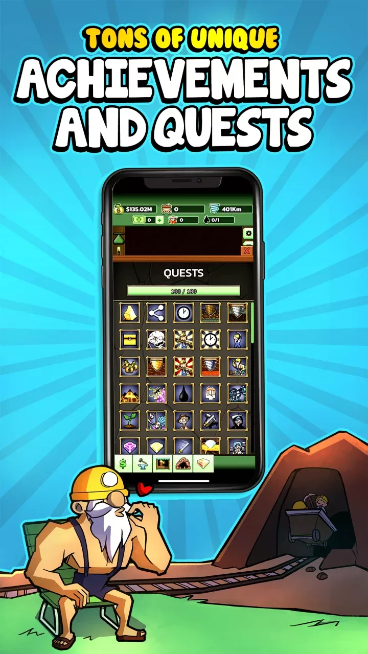 Mr. Mine: Idle Miner Town