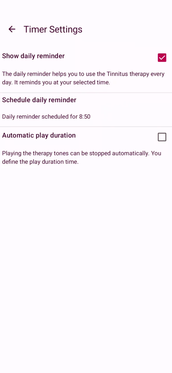 Tonal Tinnitus Therapy