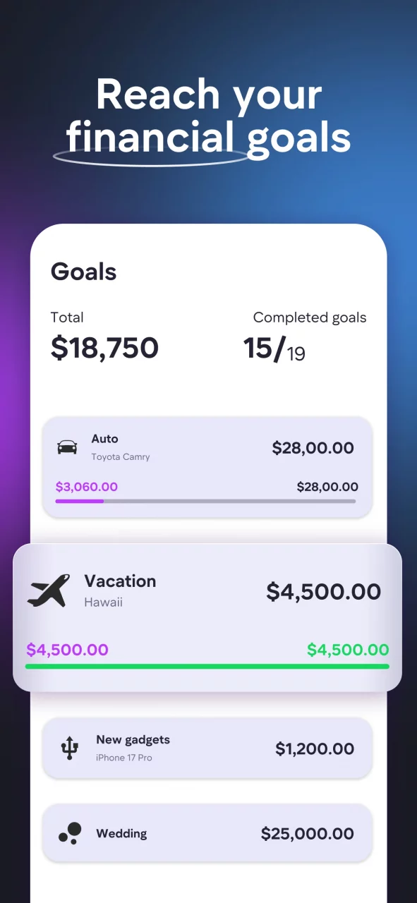 Budge・Savings & Budget Planner