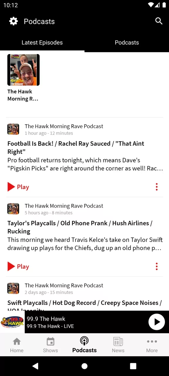 99.9 The Hawk