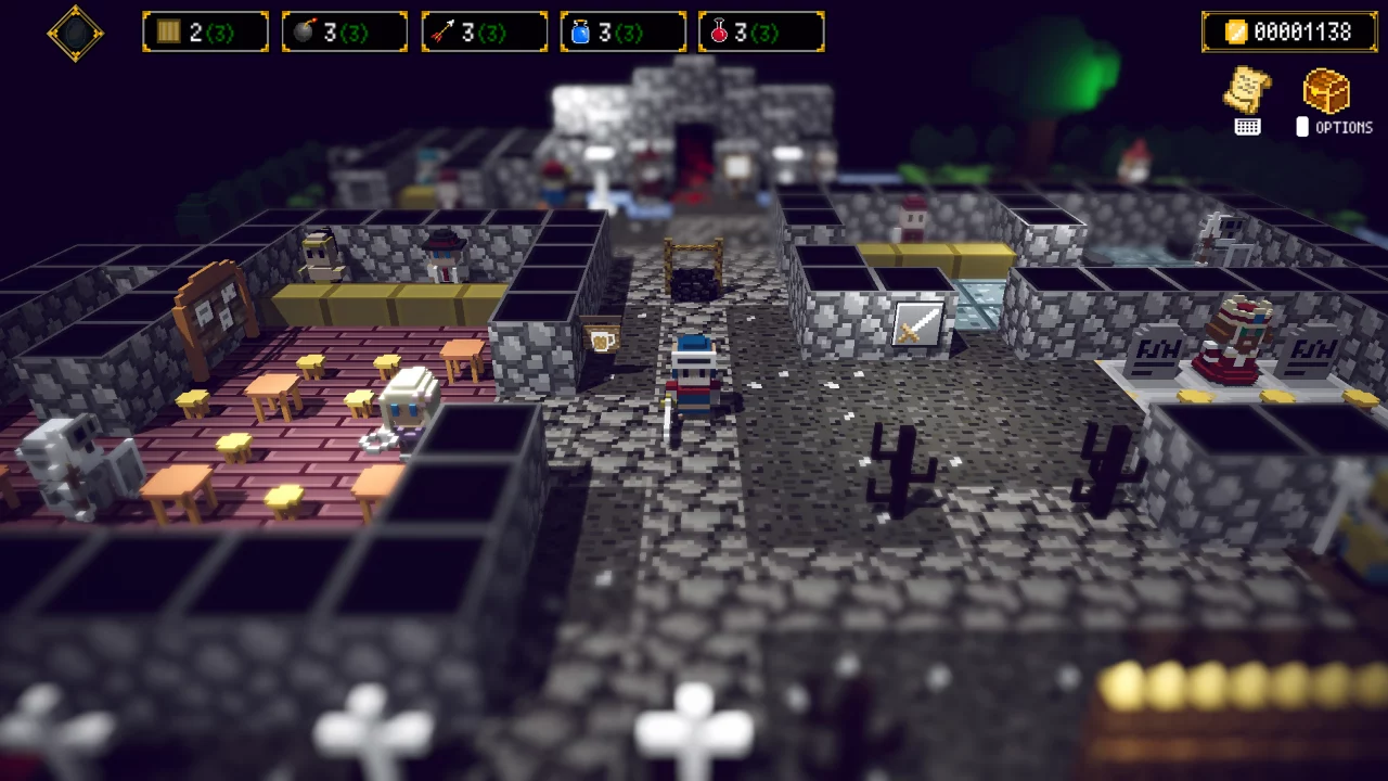 Dungeon and Gravestone