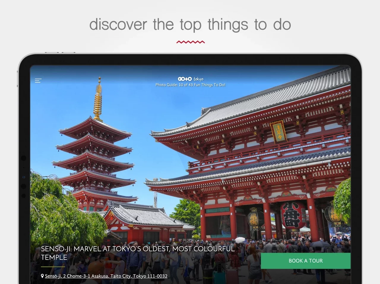 Tokyo Travel Guide & Planner