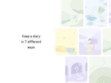 Cherish - diary with 7 formats