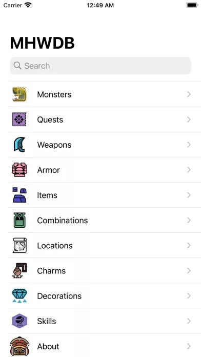 MH World Database