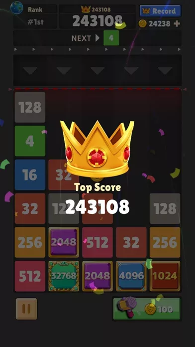 Drop The Number : Merge Puzzle