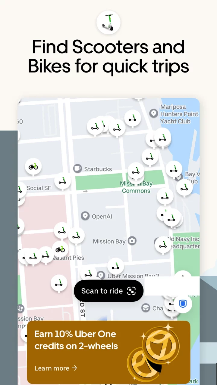 Uber - Request a ride