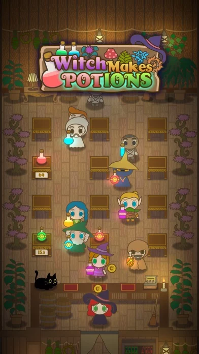 Witch Makes Potions