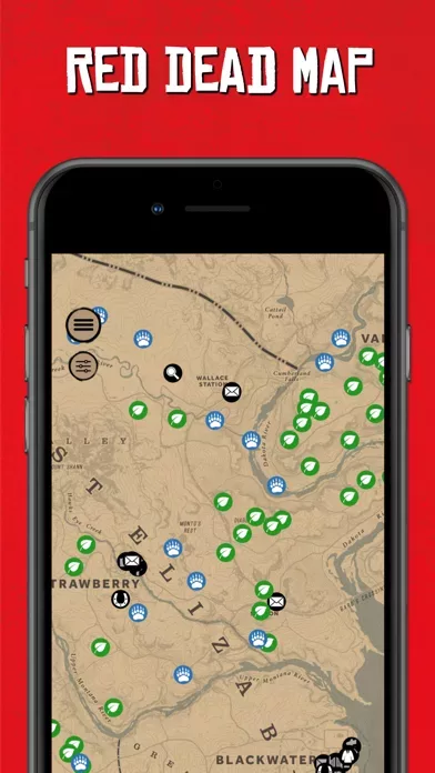 Red Dead Map & Companion