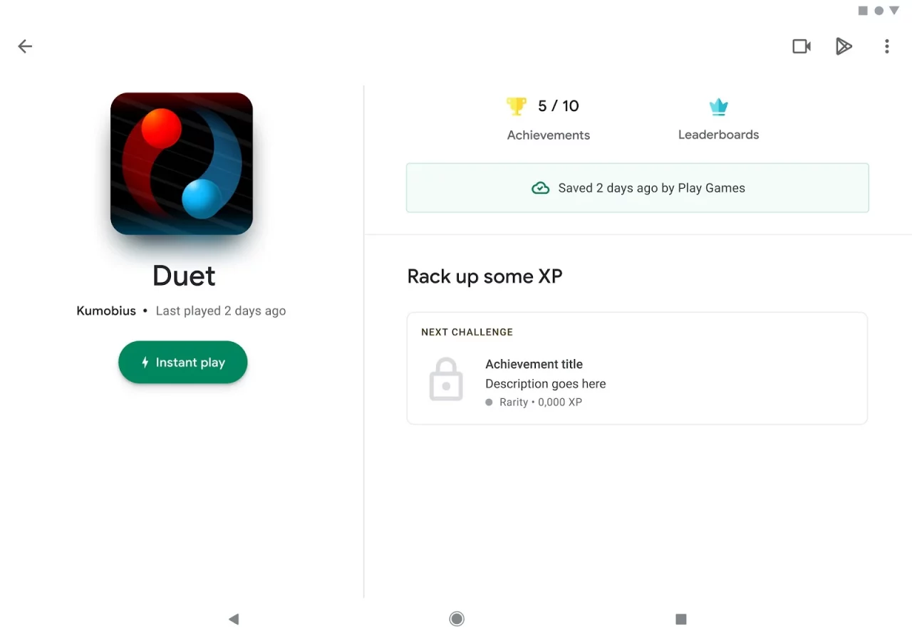 Google Play Игры