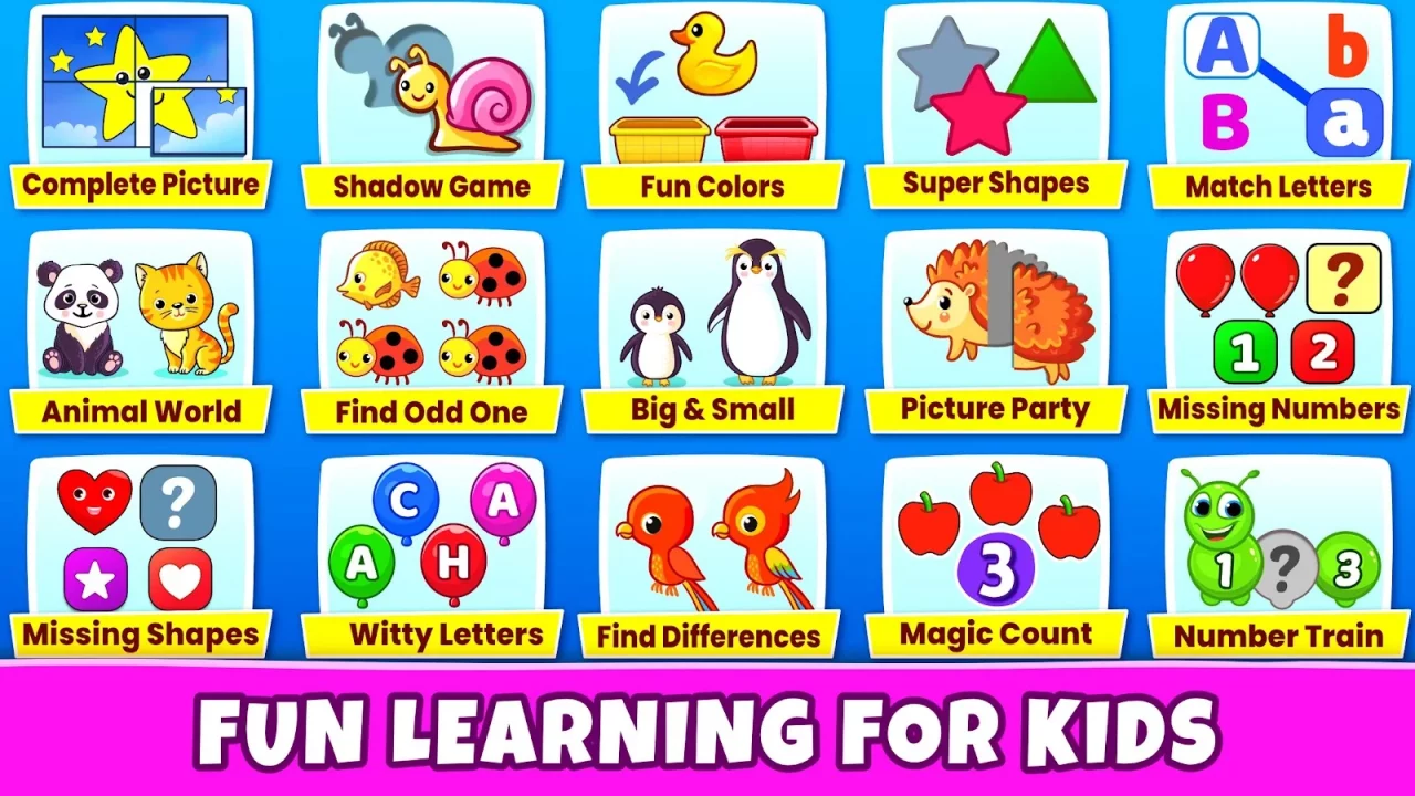 Kids Games: For Toddlers 3-5