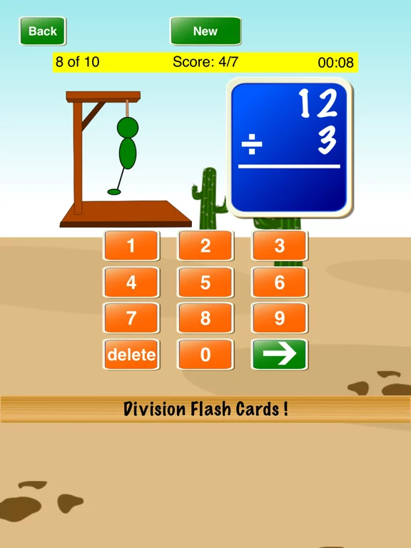 Division Flash Cards !