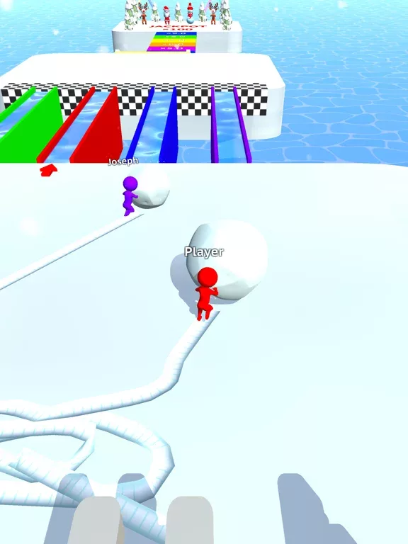 Snow Race!!