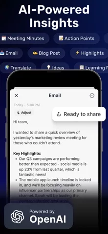 Voicetree: Record & Transcribe