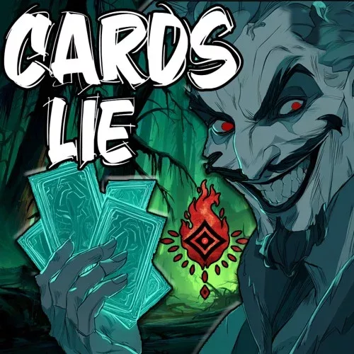 Cards lie