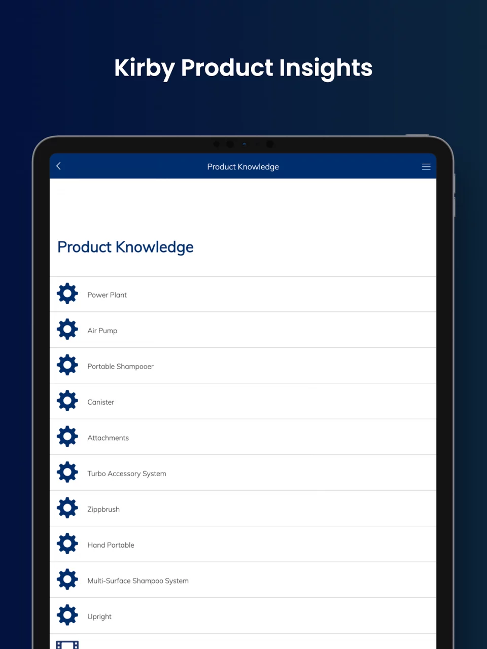 Independent Kirby Dealer App